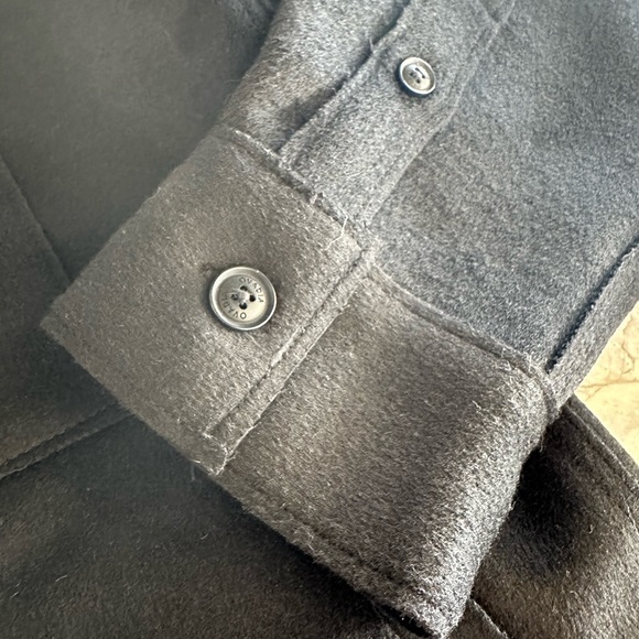 Ovadia and Sons IKE Men's Ike Military Wool Overshirt - Picture 6 of 12